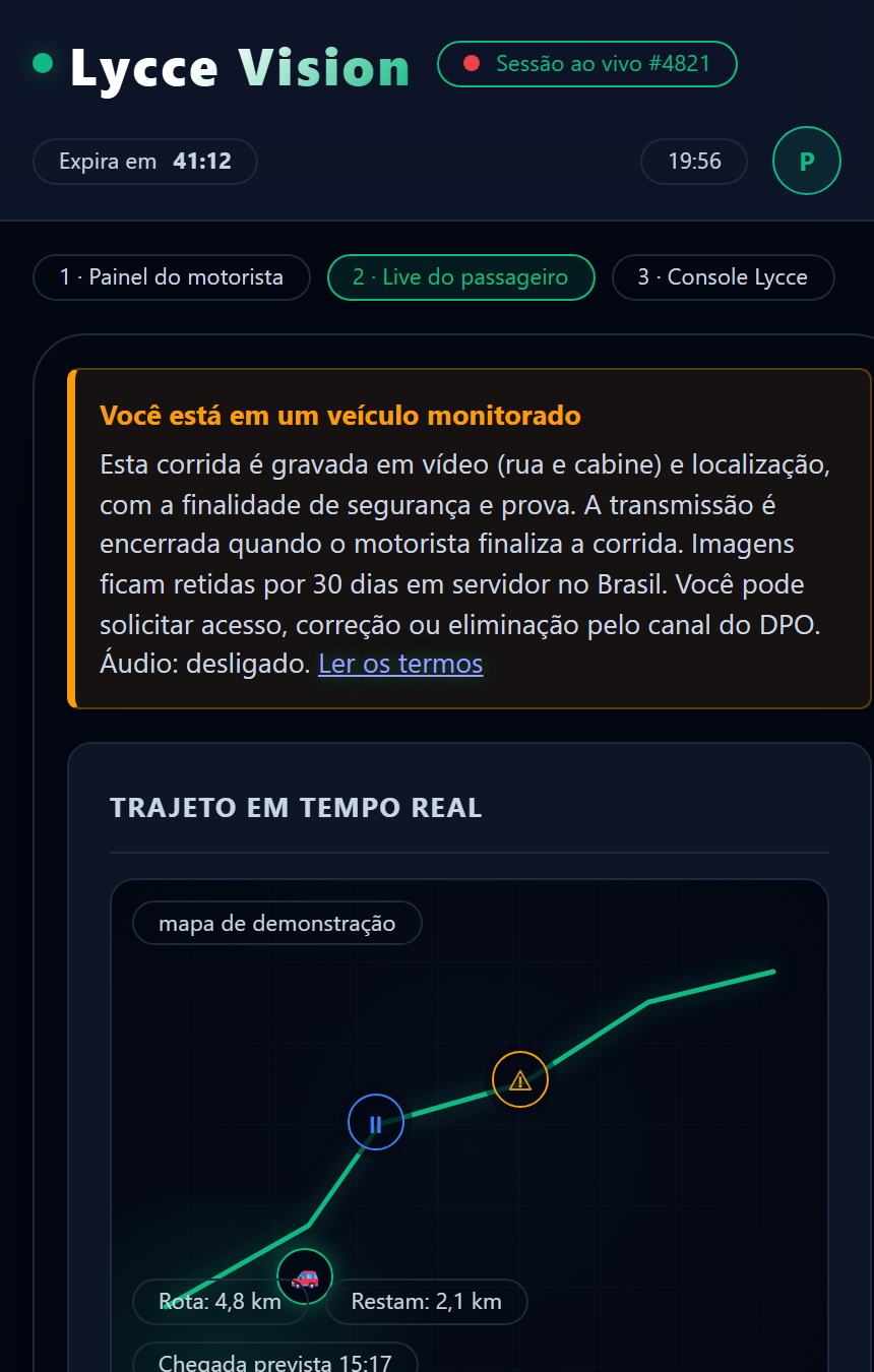 Live do passageiro — parte 1